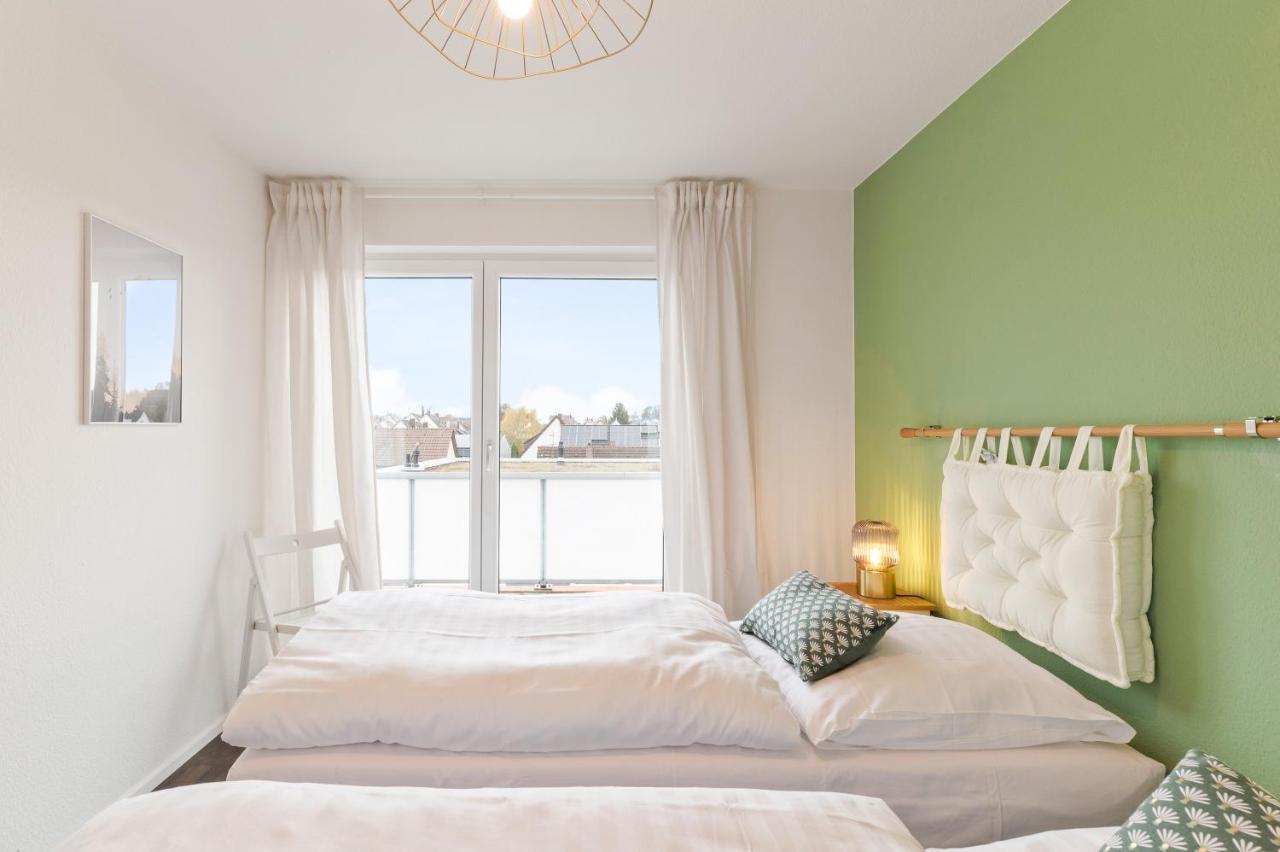 Design-Apartment - Kueche - Dachterrasse - Zentral Ляйнфельден-Ехтердінген Екстер'єр фото