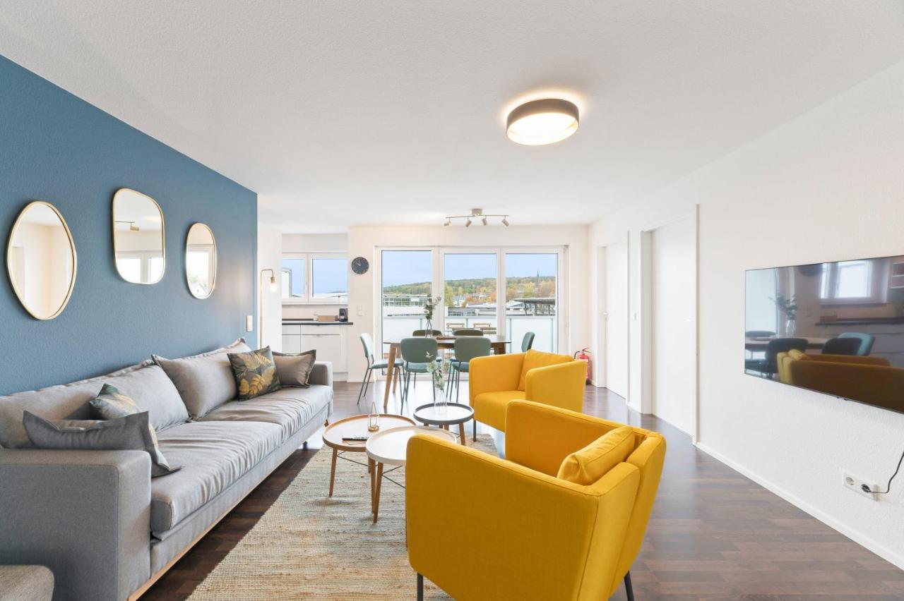 Design-Apartment - Kueche - Dachterrasse - Zentral Ляйнфельден-Ехтердінген Екстер'єр фото