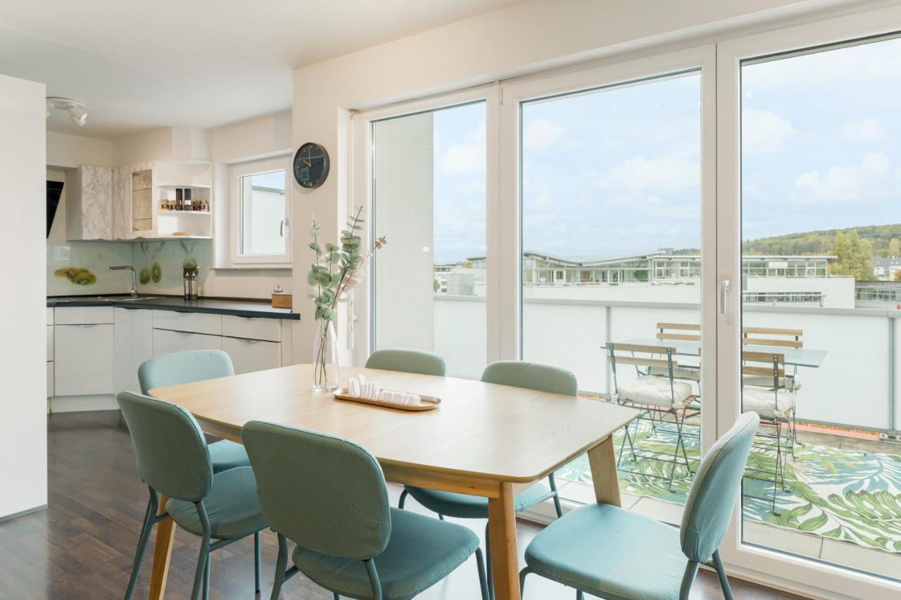 Design-Apartment - Kueche - Dachterrasse - Zentral Ляйнфельден-Ехтердінген Екстер'єр фото